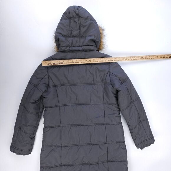 ALPHA INDUSTRIES Madison Vegan Fur Parka Puffer Jacket Military Cargo Gorpcore - Picture 8 of 15